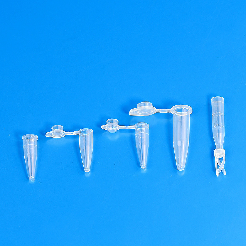 Прозорі пробірки для ПЛР, 0,2 мл. з плоскою кришкою, вільні від ДНКаз, РНКаз